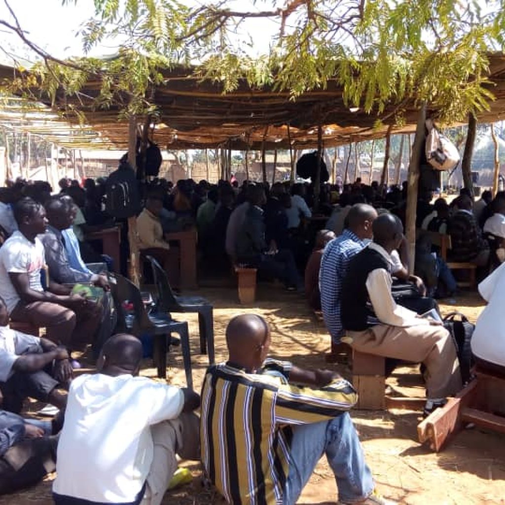 Gospel Meeting Organised at Mitundu, Lilongwe near the School on August 9th